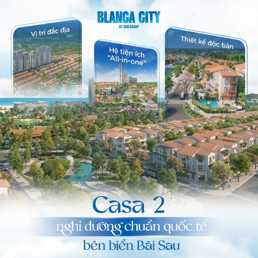 Biệt Thự Blanca city Vũng Tàu