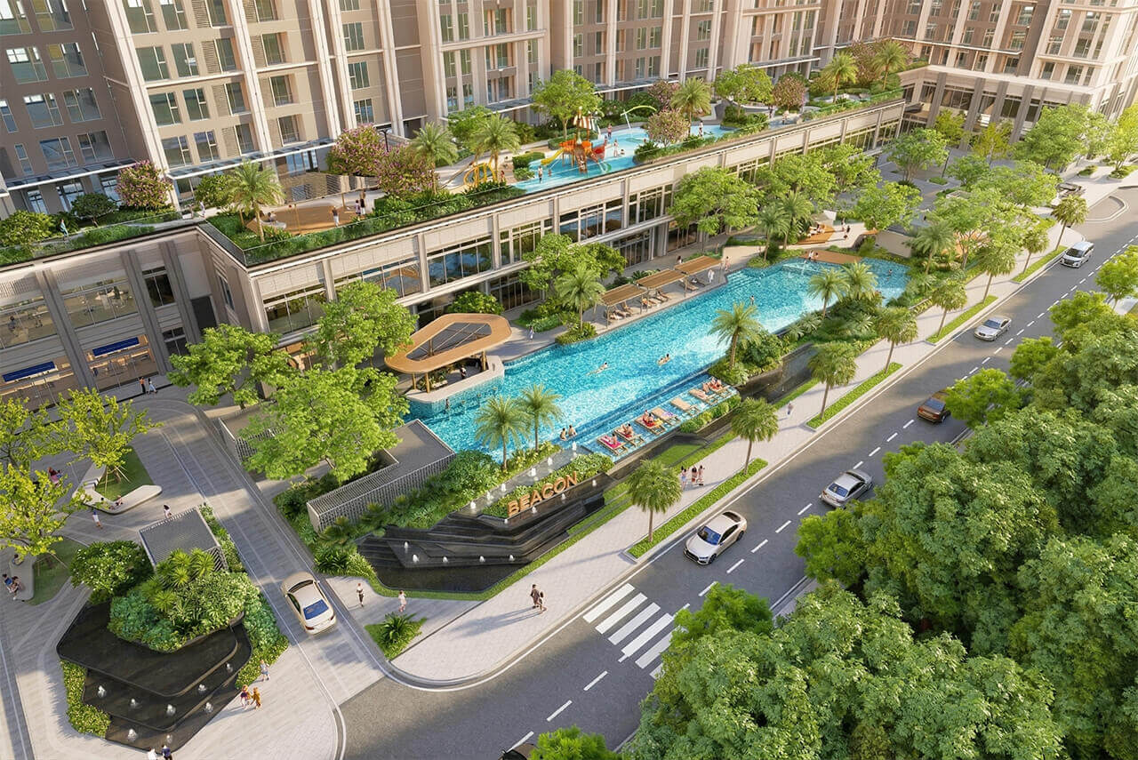 Hồ bơi (Swimming Pool) tầng trệt