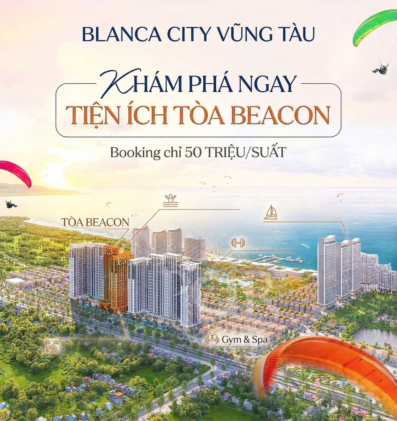 Khám Phá Tiện Ích Tòa Beacon Căn Hộ Blanca City