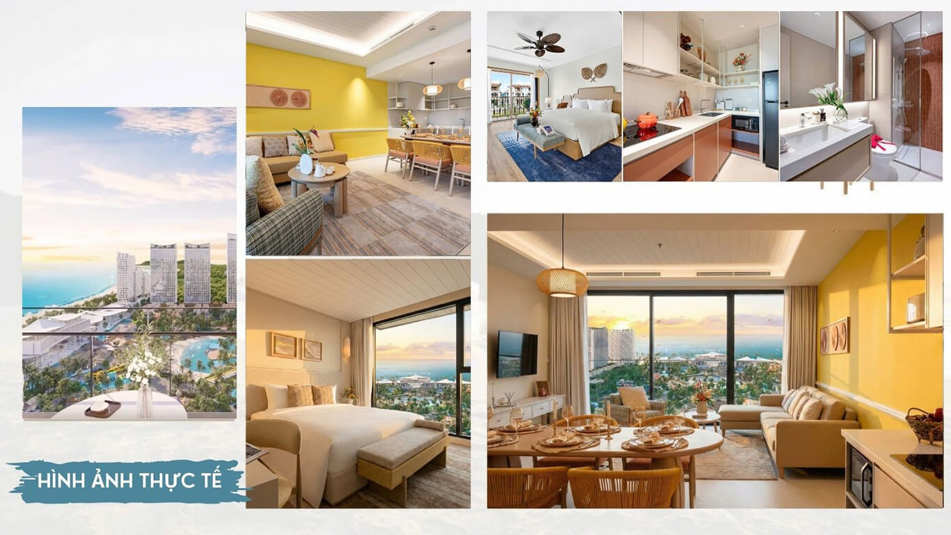 Nội Thất Bàn Giao Căn Hộ 1 phòng Ngủ Blanca city