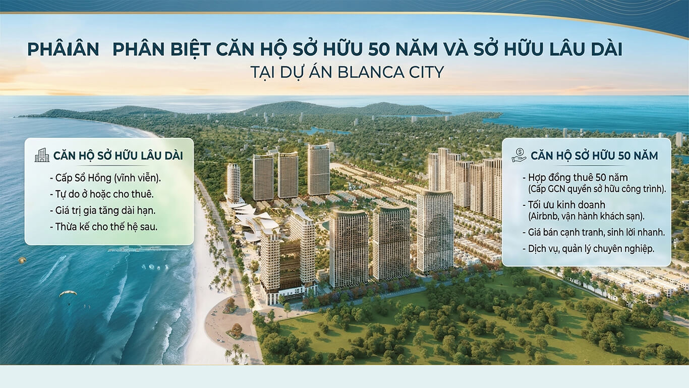 Phân Biệt Căn Hộ Sở Hữu 50 Năm Và Sở Hữu Lâu Dài