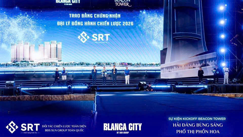 SRT Vũng Tàu Đại Lý F1 dự án Blanca city Sun Group