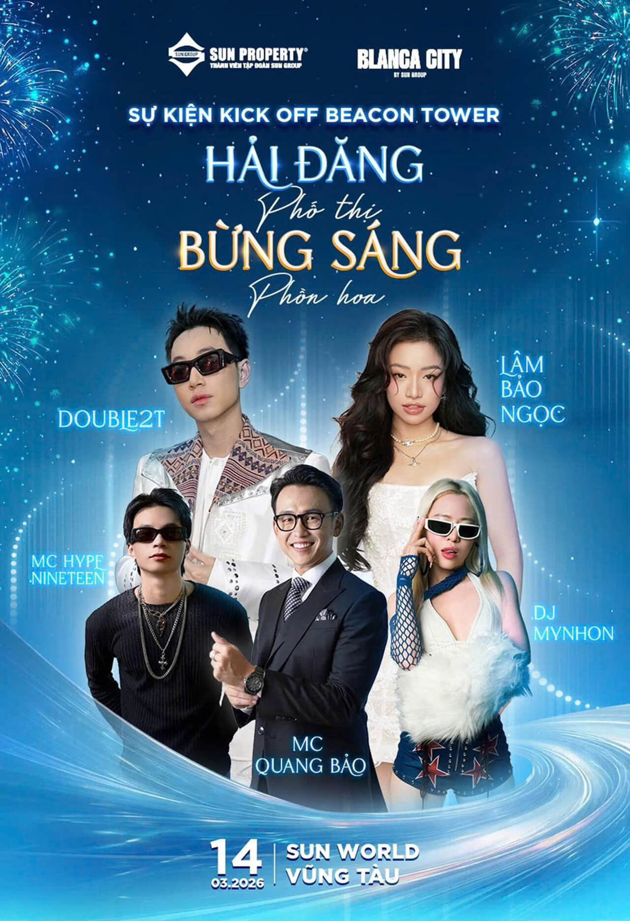 Dàn Line-up cực nhiệt đánh thức mọi giác quan