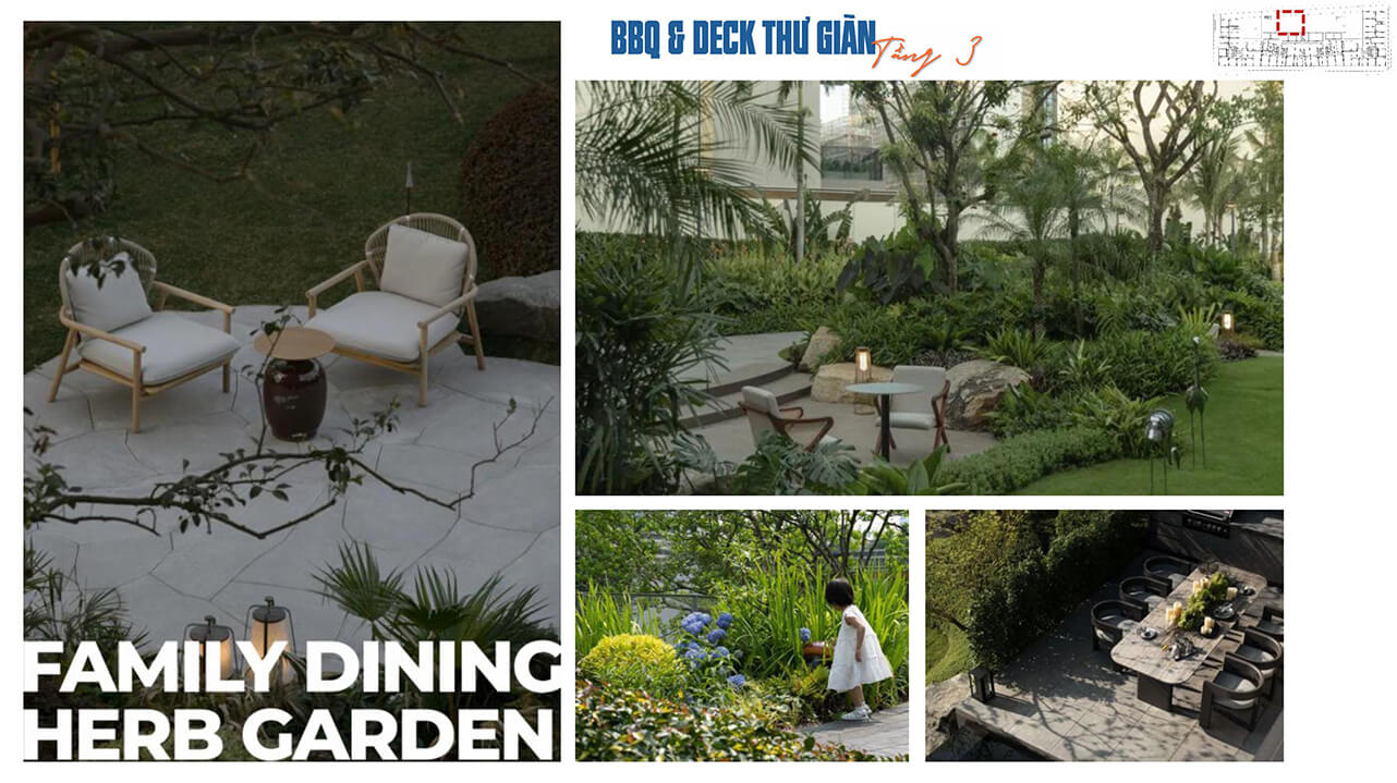 Family Dining Herb Garden