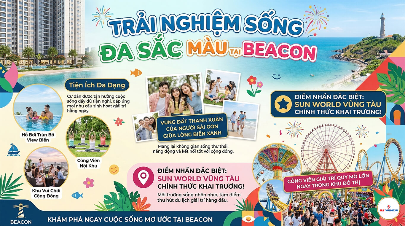 Trải nghiệm sống đa sắc màu tại Beacon