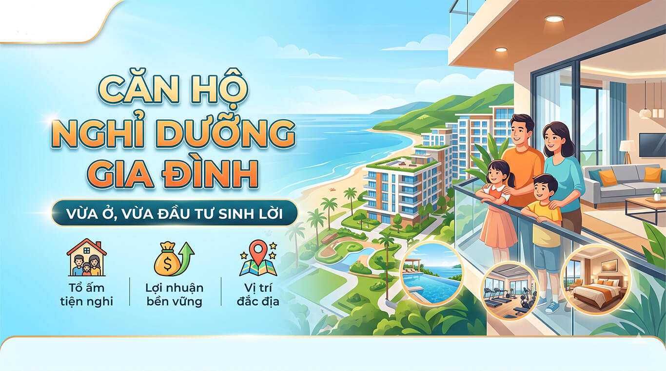 Căn hộ nghỉ dưỡng gia đình