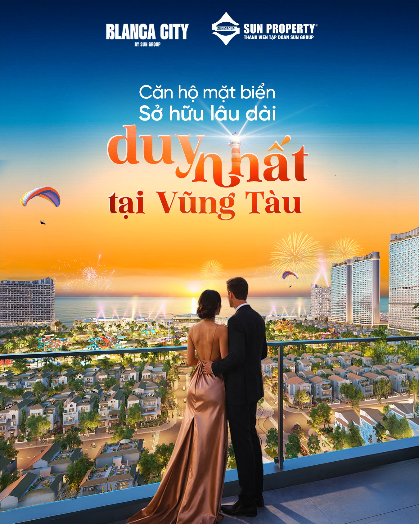 Căn hộ vũng tàu gần biển Blanca city