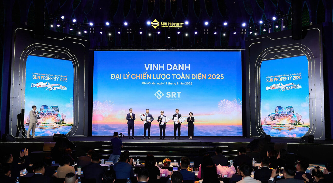 SRT Vũng Tàu là đại lý chiến lược toàn diện của Sun Group