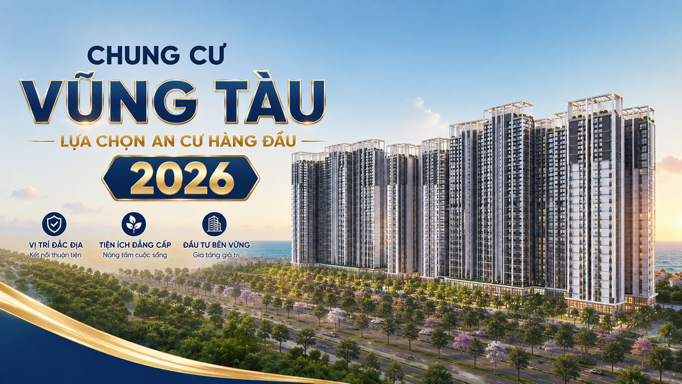 Chung cư Vũng Tàu lựa chọn an cư hàng đầu 2026