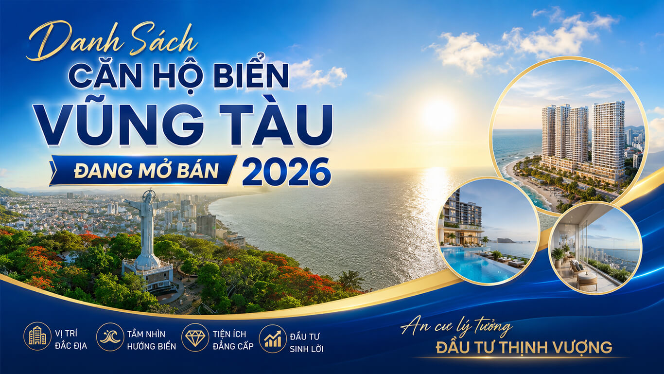 Danh Sách Căn Hộ Biển Vũng Tàu Đang Mở Bán 2026