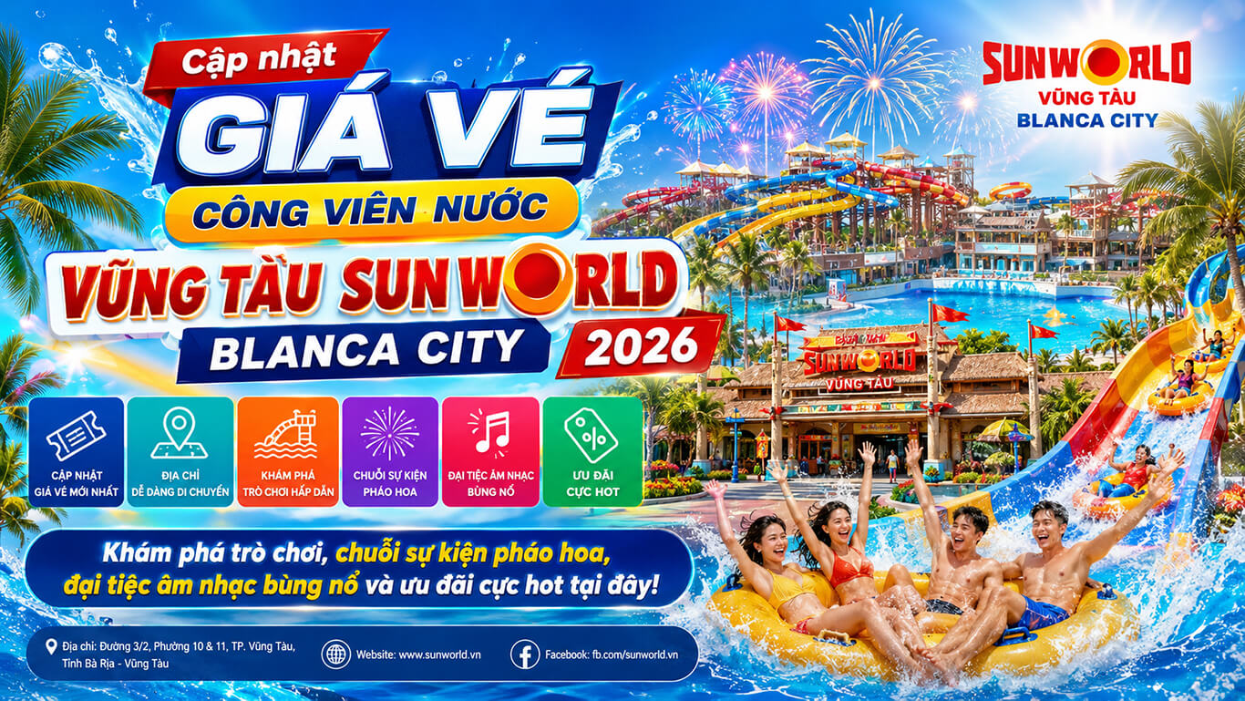 Địa chỉ Công Viên Nước Vũng Tàu Sun World Blanca City