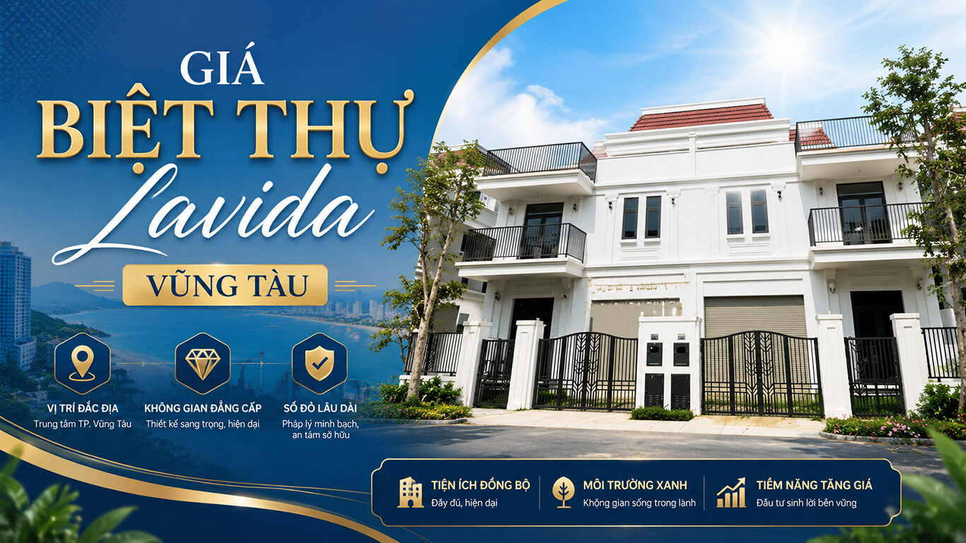 Giá Biệt Thự Lavida Vũng Tàu