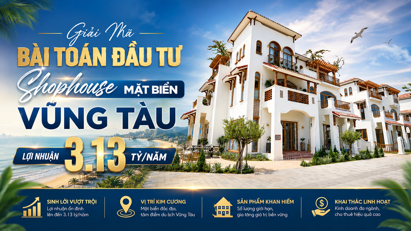 Shophouse Mặt Biển Vũng Tàu
