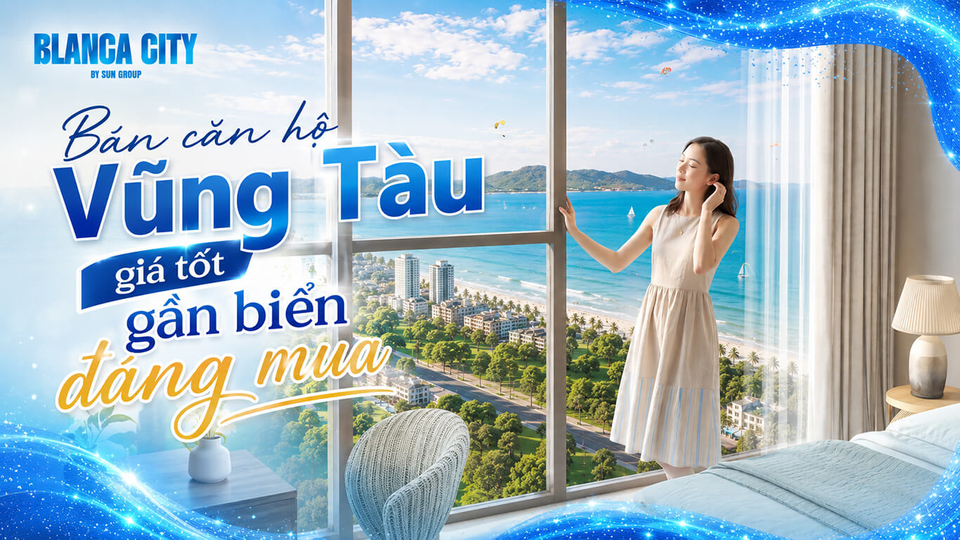 Bán căn hộ Vũng Tàu giá tốt gần biển