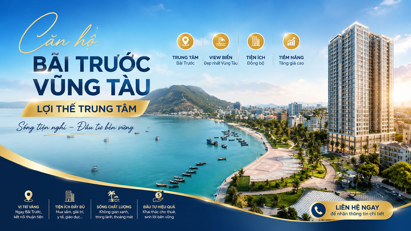 Căn hộ Bãi Trước Vũng Tàu
