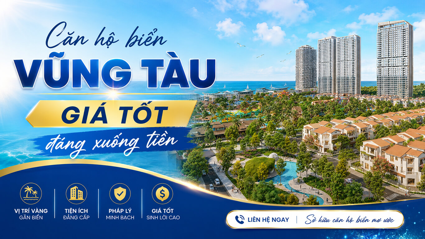Căn hộ biển Vũng Tàu giá tốt đáng xuống tiền