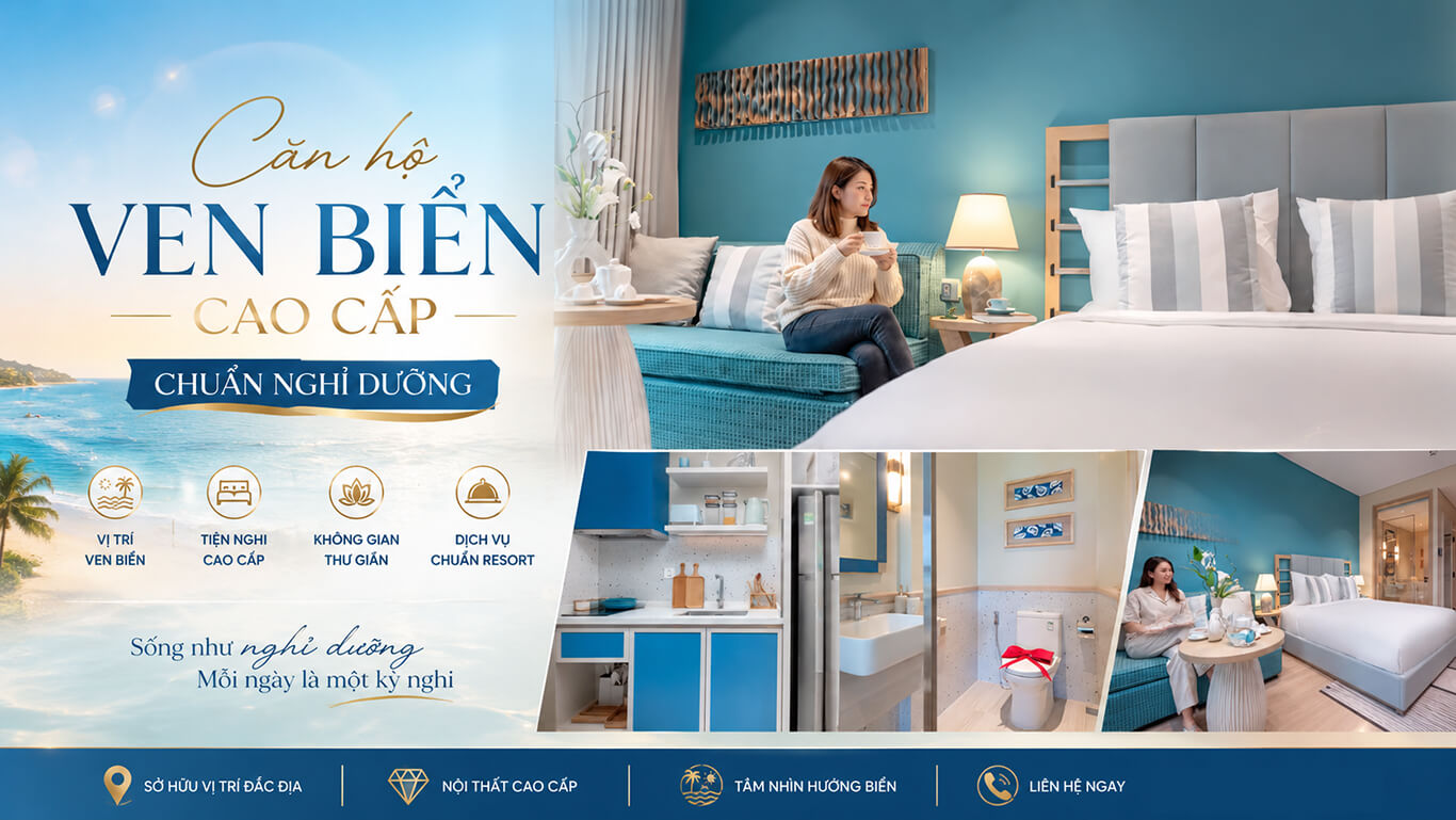Căn hộ ven biển cao cấp