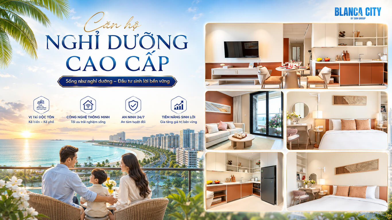 Căn hộ nghỉ dưỡng cao cấp