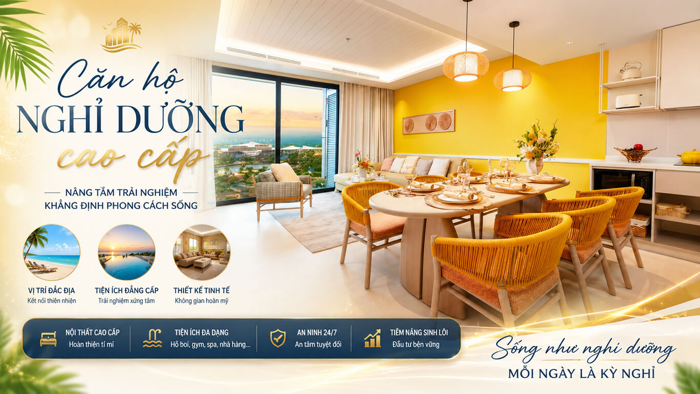 Căn hộ nghỉ dưỡng cao cấp