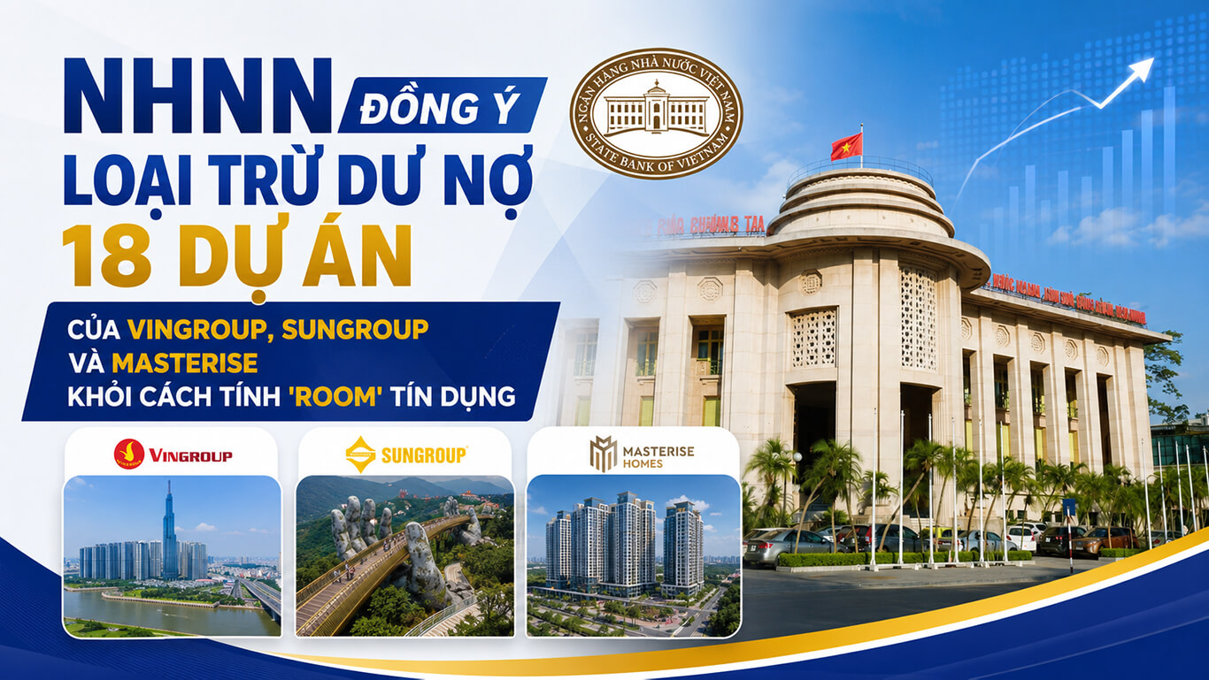 NHNN Loại Trừ Room Tín Dụng 18 Dự Án Trọng Điểm