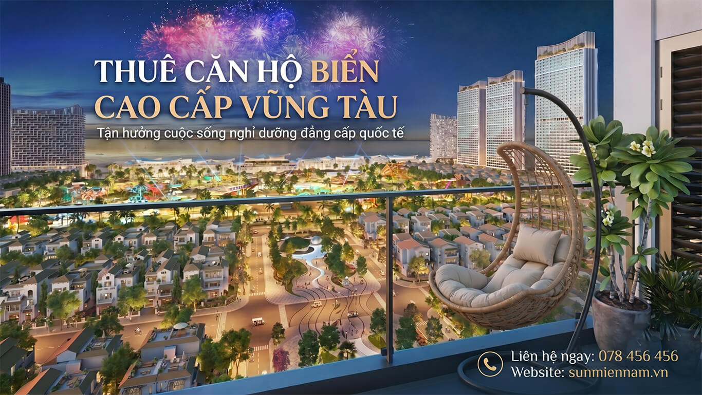 Thuê căn hộ biển cao cấp
