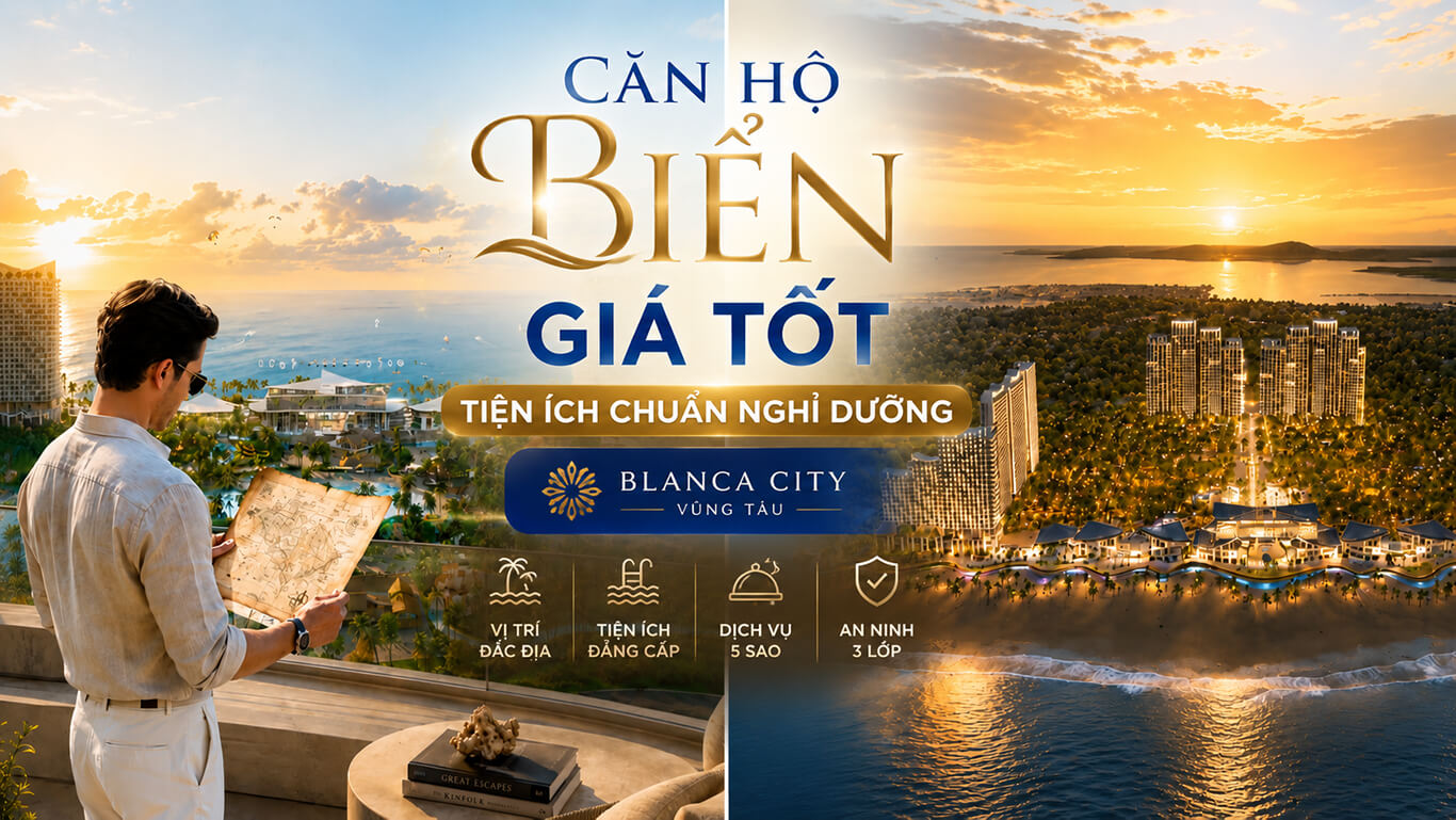 Căn hộ biển giá tốt tiện ích chuẩn nghỉ dưỡng