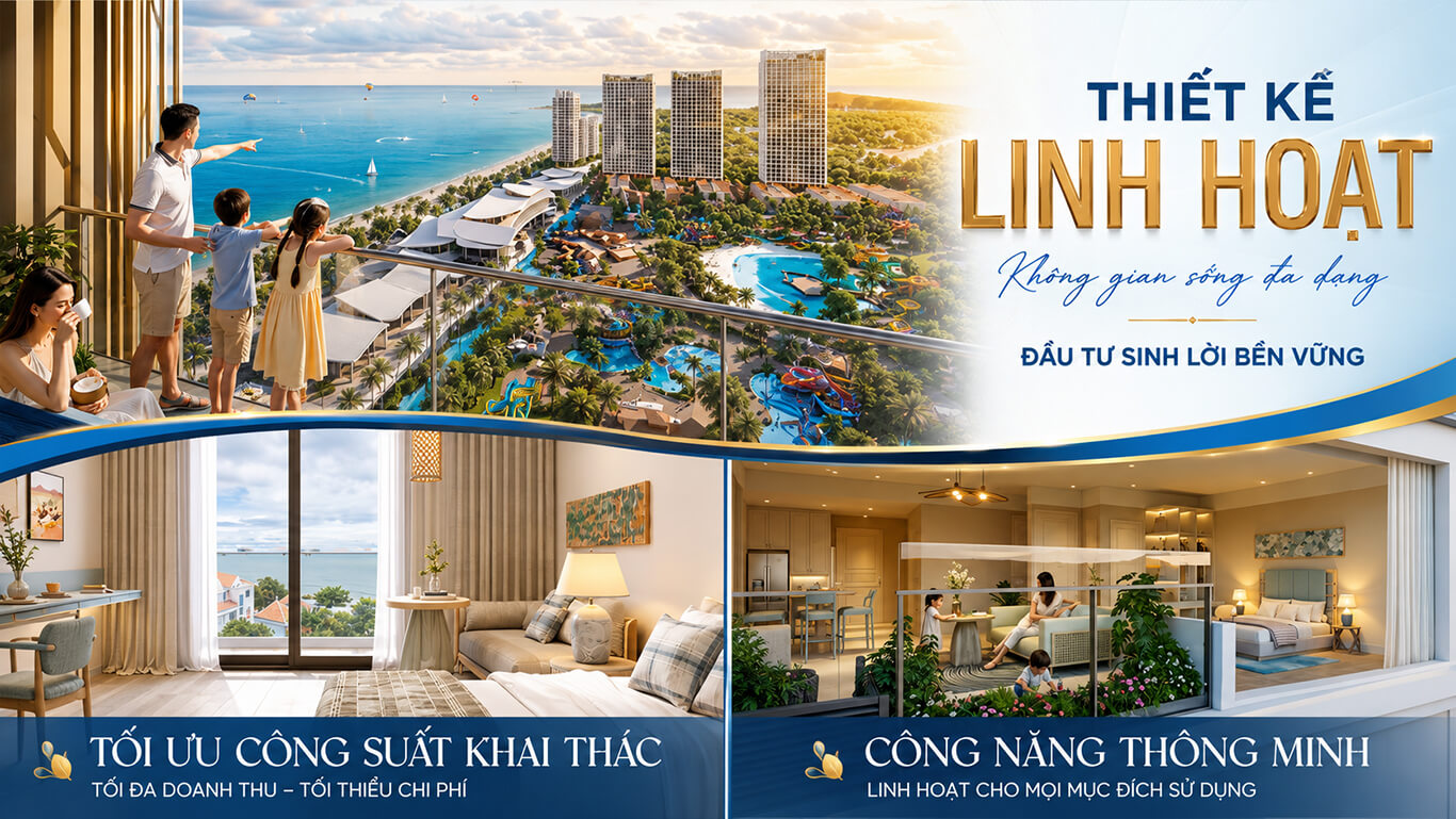 Căn hộ nghỉ dưỡng biển