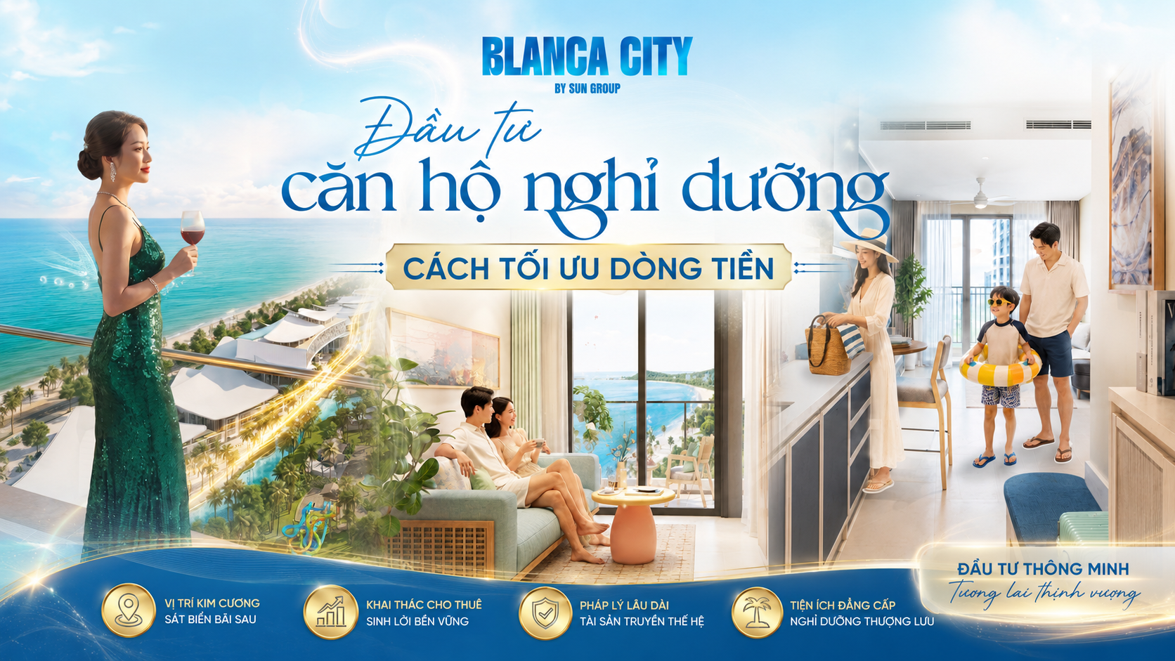 Đầu tư căn hộ nghỉ dưỡng cách tối ưu dòng tiền