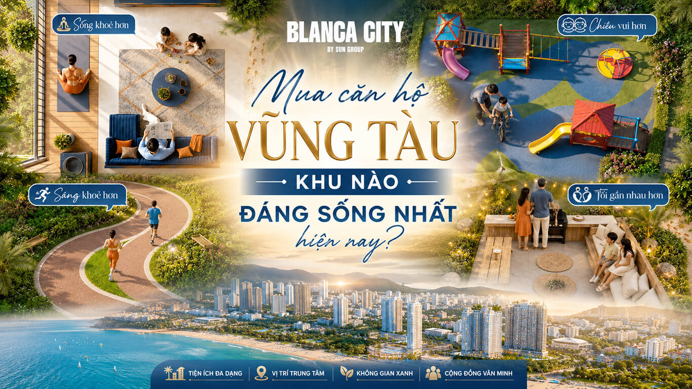 Mua căn hộ Vũng Tàu khu nào đáng sống nhất hiện nay