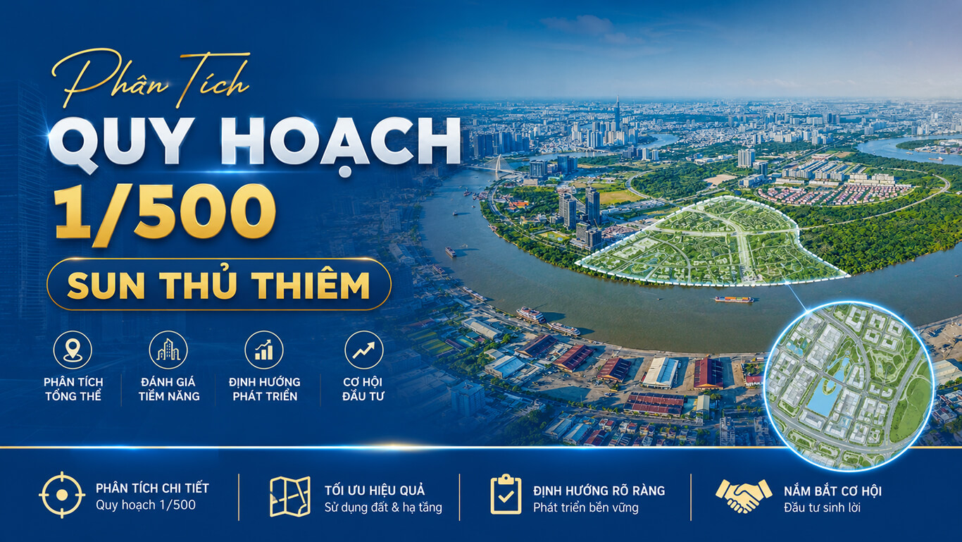 Quy Hoạch Sun Thủ Thiêm 1/500