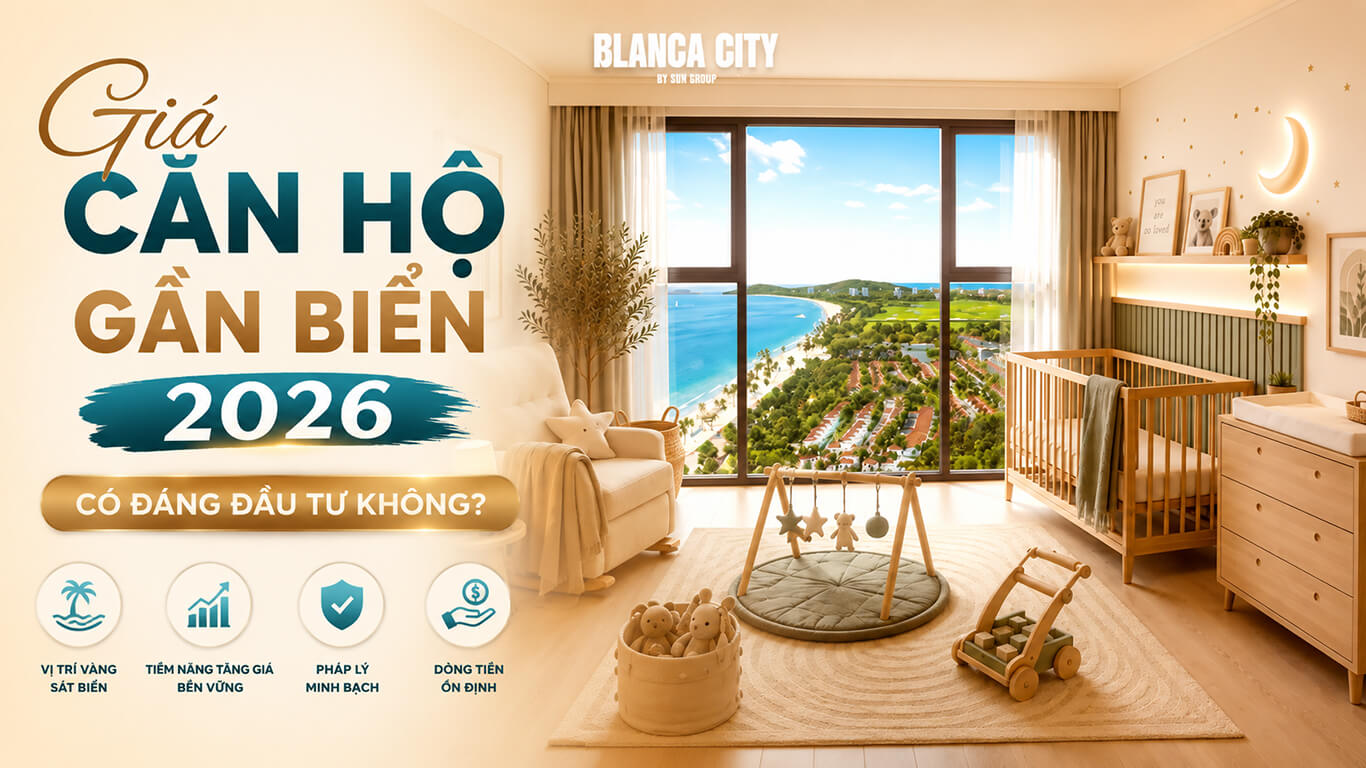 Giá căn hộ gần biển