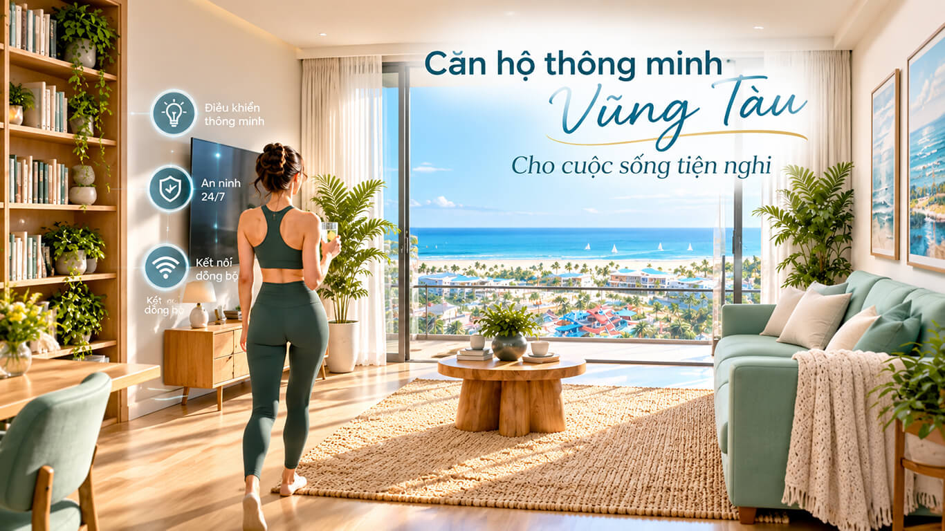 Căn hộ thông minh Vũng Tàu cho cuộc sống tiện nghi