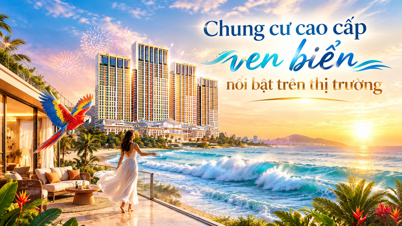 Chung cư cao cấp ven biển