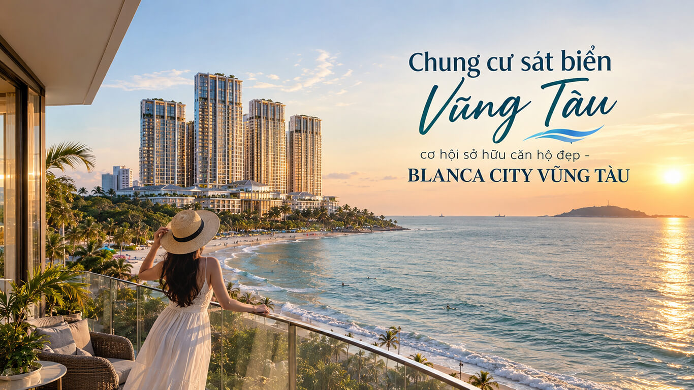 Chung cư sát biển Vũng Tàu cơ hội sở hữu căn hộ đẹp