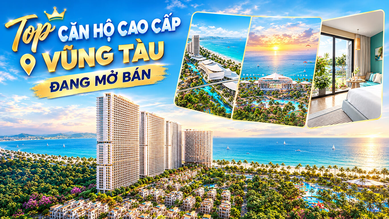 Top Căn Hộ Cao Cấp Vũng Tàu Đang Mở Bán