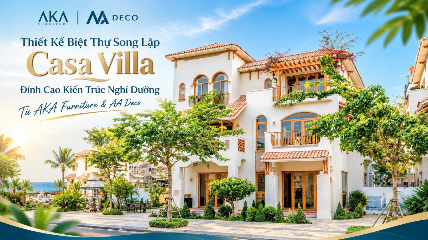 Thiết Kế Biệt Thự Song Lập Casa Villa