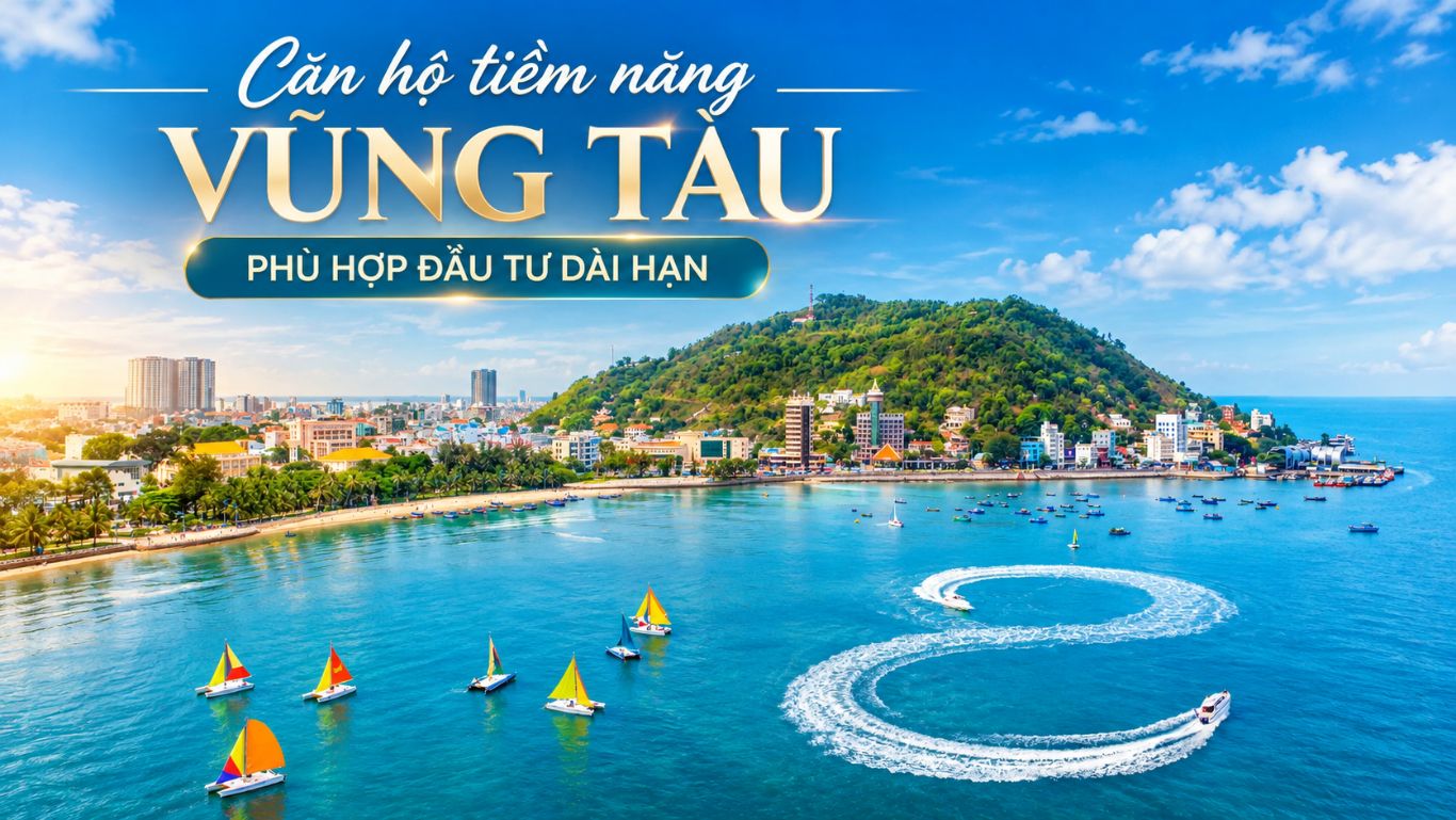 Căn hộ tiềm năng Vũng Tàu phù hợp đầu tư dài hạn